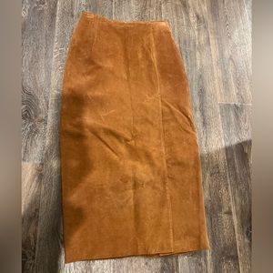 Brandon Thomas Leather Skirt | Size 5/6